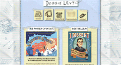 Desktop Screenshot of debbielevybooks.com
